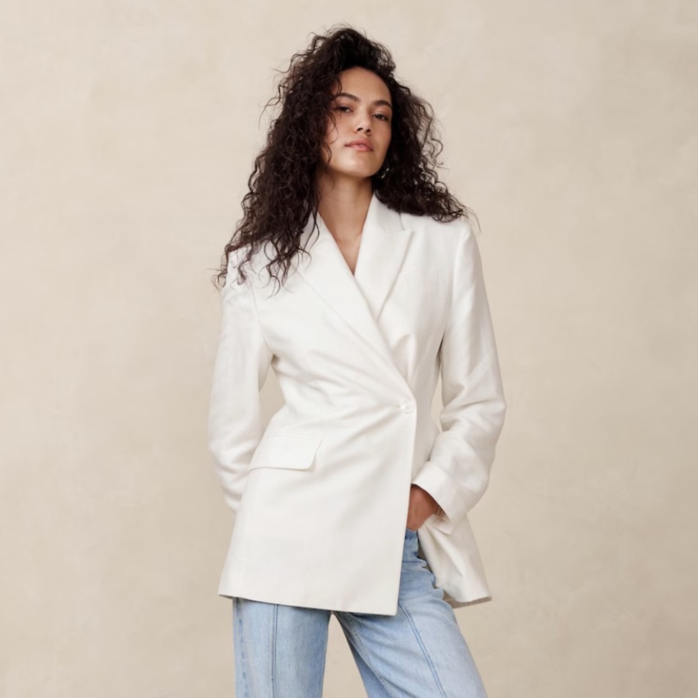 Banana Republic hourglass blazer size 0